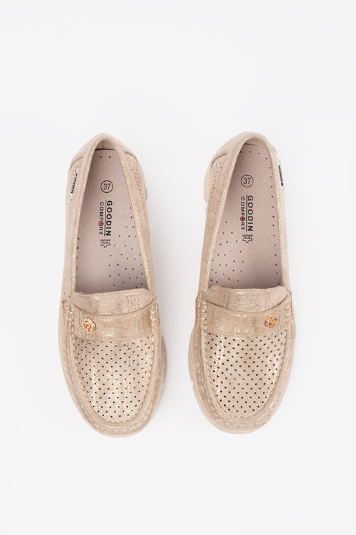 beige openInork INomens moccasins ze...