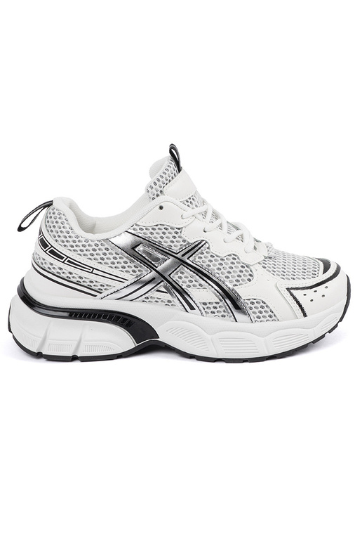 Sporty style Sneakers Inhite-black... Sporty style Sneakers Inhite-black...