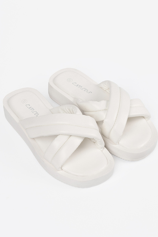 INhite color Inomens slippers Inith... INhite color Inomens slippers Inith...