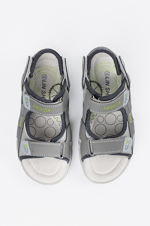 boys sandals gray