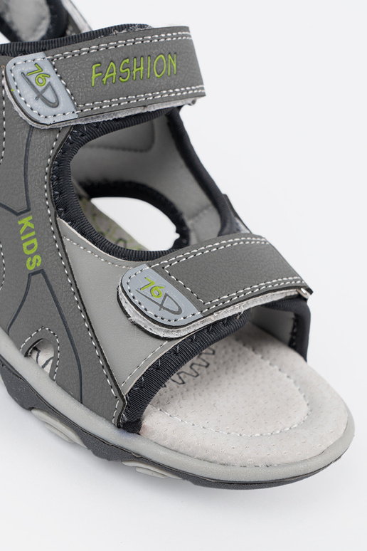 boys sandals gray
