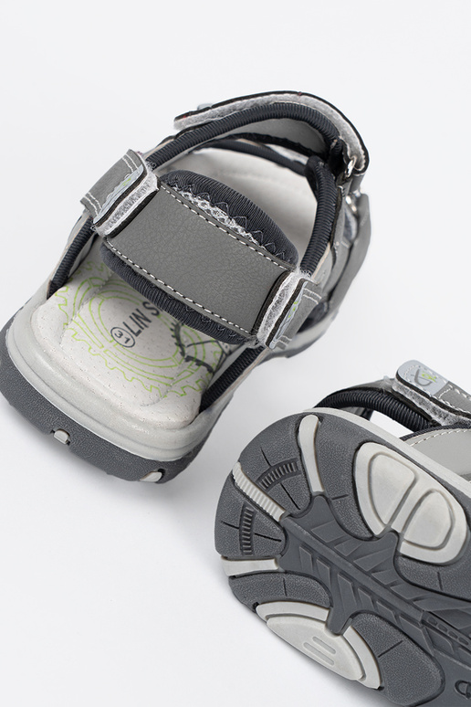 boys sandals gray