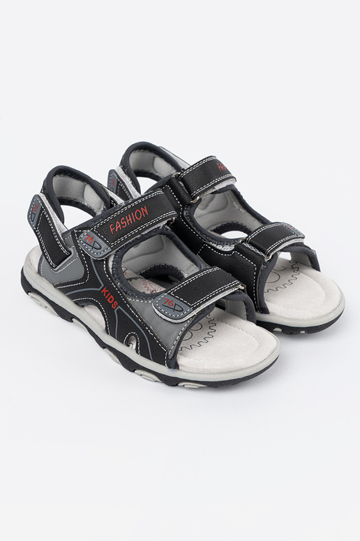 boys sandals black