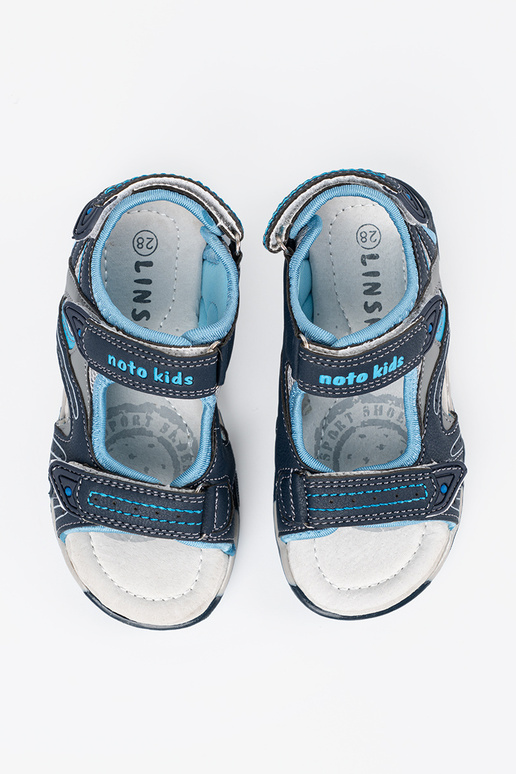 dark blue sandals boyish