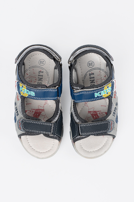 blue sandals chłopiece