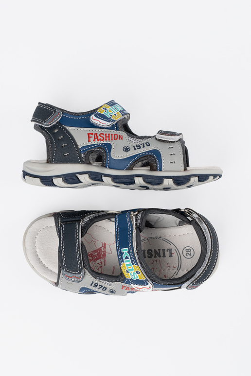 blue sandals chłopiece