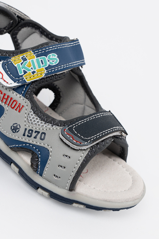 blue sandals chłopiece