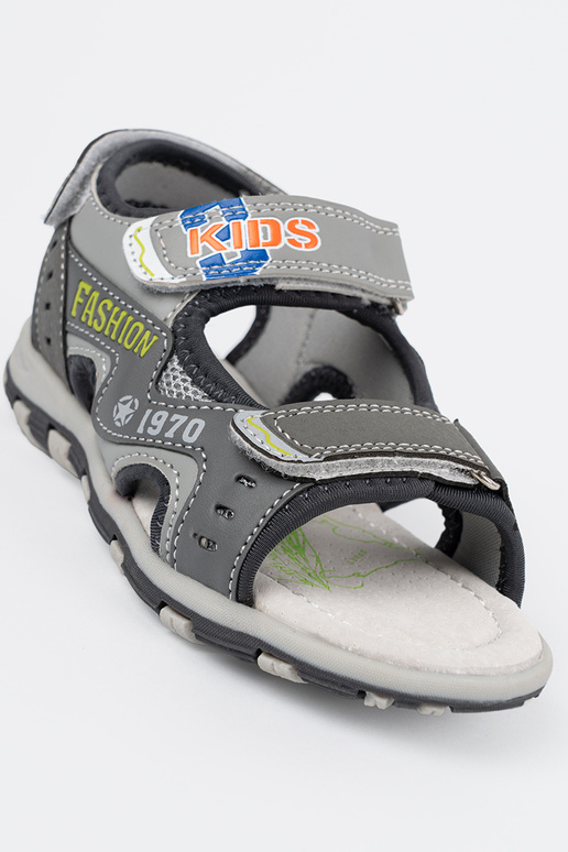 sandals gray chlopięce