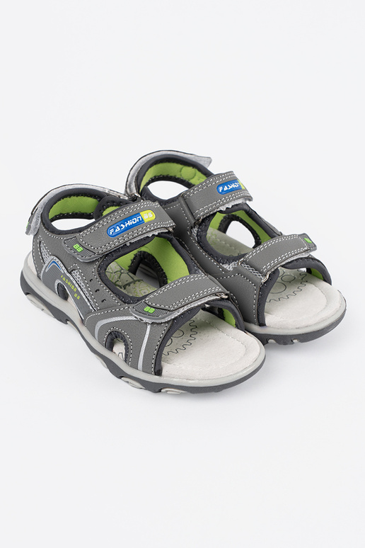 boys gray sandals