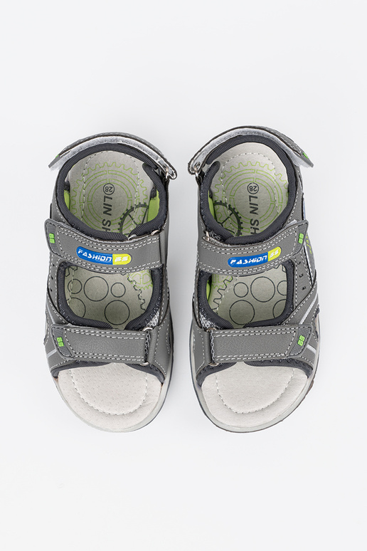 boys gray sandals