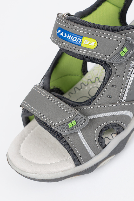 boys gray sandals
