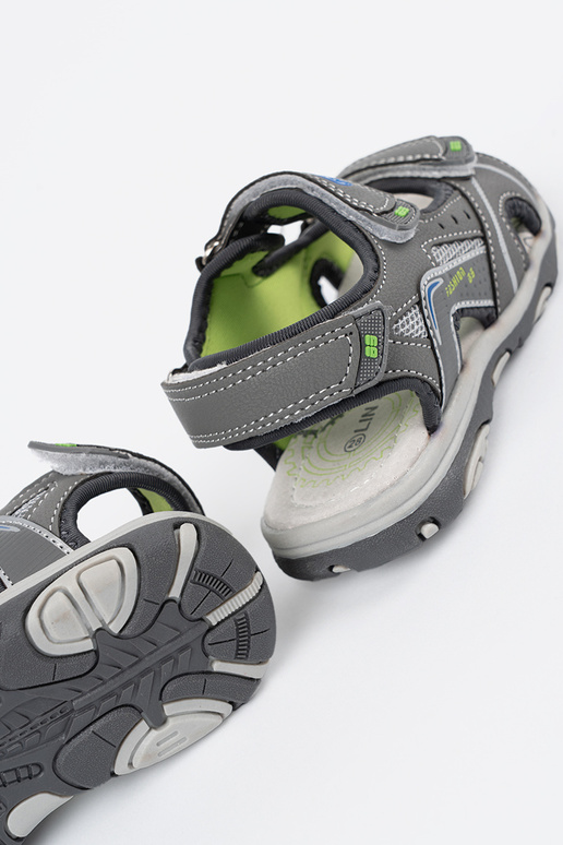 boys gray sandals