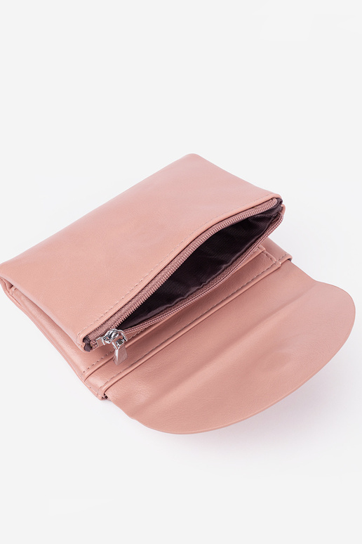 Różowy mały portfel damski Różowy mały portfel damski