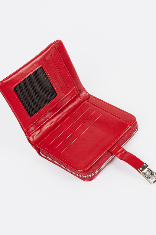 Czerwony elegancki portfel damski Czerwony elegancki portfel damski
