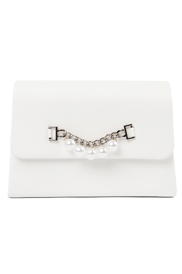 Small elegant Handbag INhite