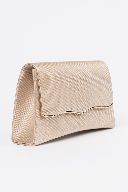 Mała złota torebka z łańcuszkiem