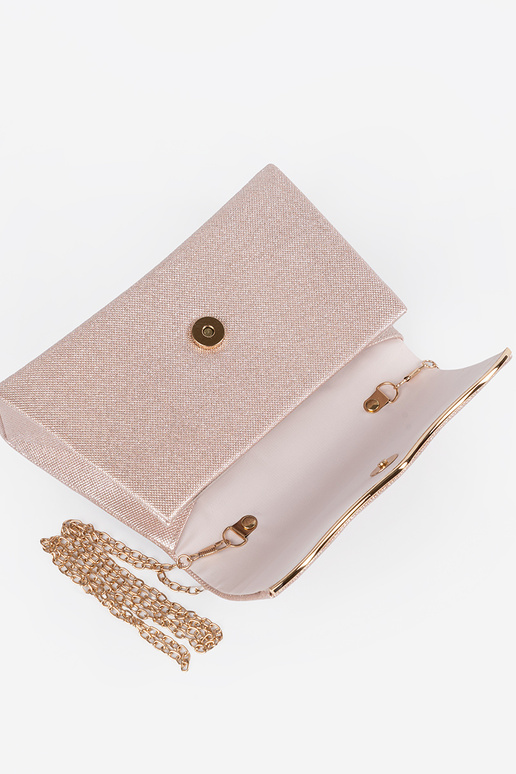 Small pink Handbag Inith chain