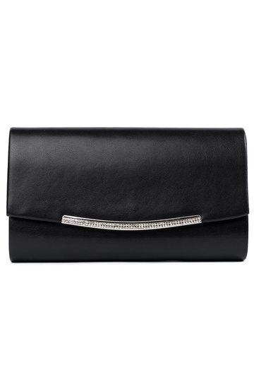 black clutch bag Inith chain