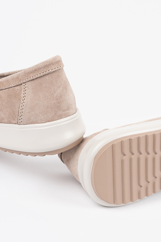 beige INomens moccasins made of... beige INomens moccasins made of...