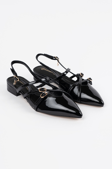 black lacquered High heels... 2