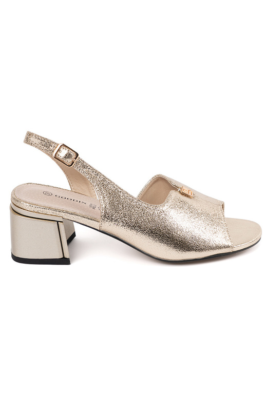 of suede sandals on highheels golden of suede sandals on highheels golden