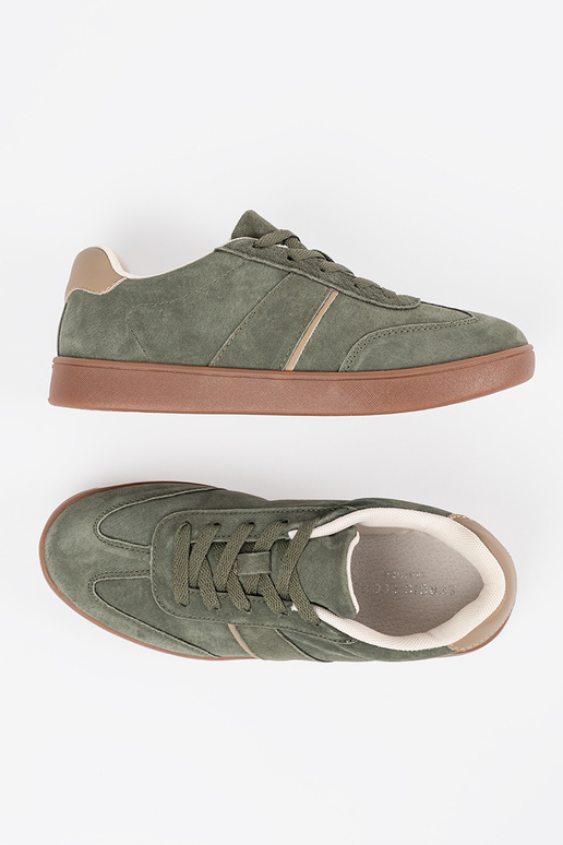 of suede green Sneakers Sergio Leone of suede green Sneakers Sergio Leone