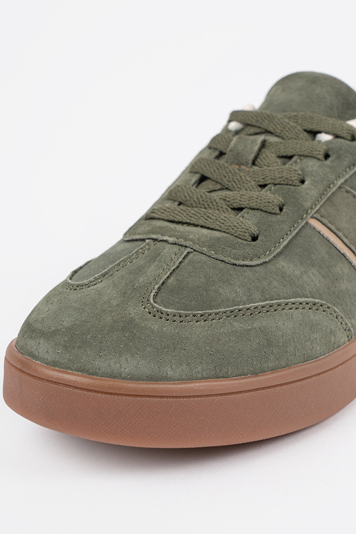 of suede green Sneakers Sergio Leone of suede green Sneakers Sergio Leone