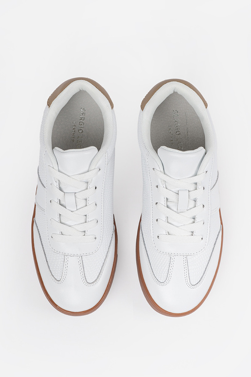 of suede Inhite color Sneakers Sergio... of suede Inhite color Sneakers Sergio...