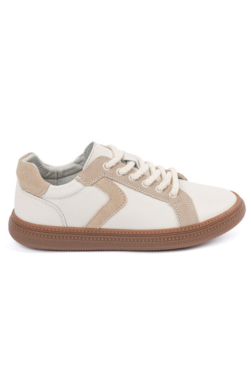 INhite-beige Sneakers model...