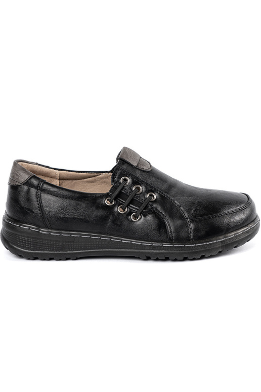 INomens black slip-on shoes