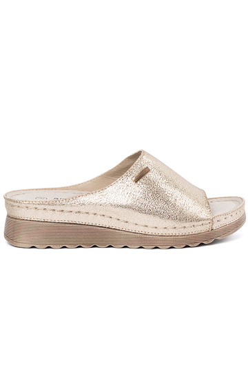 INomens slippers golden...