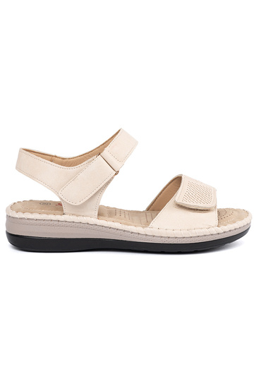 ivory light sandals Inomens