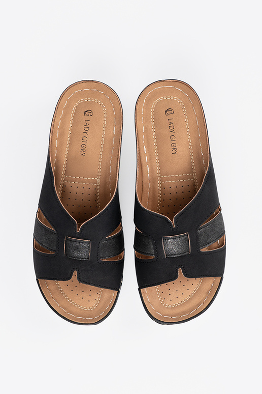 INomens slippers black