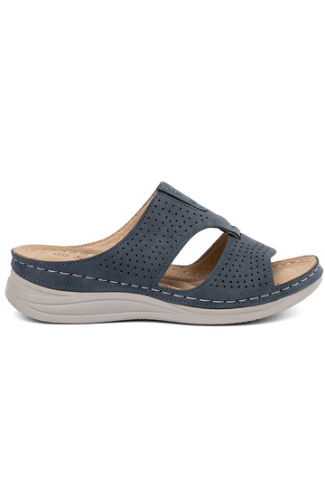 blue comfortable slippers z...