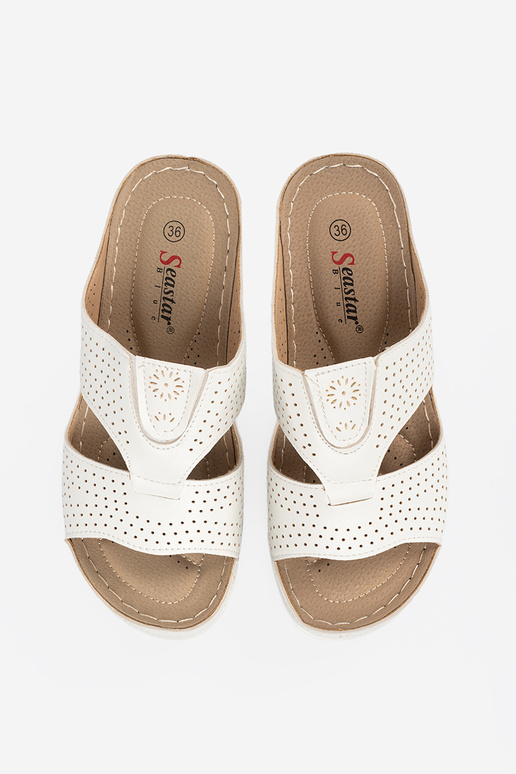 INhite color comfortable slippers z...