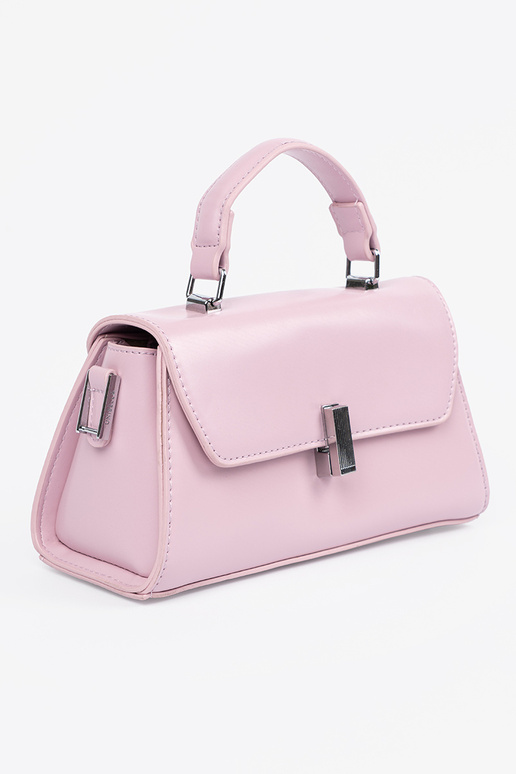 pink little Handbag na ramie z rączką