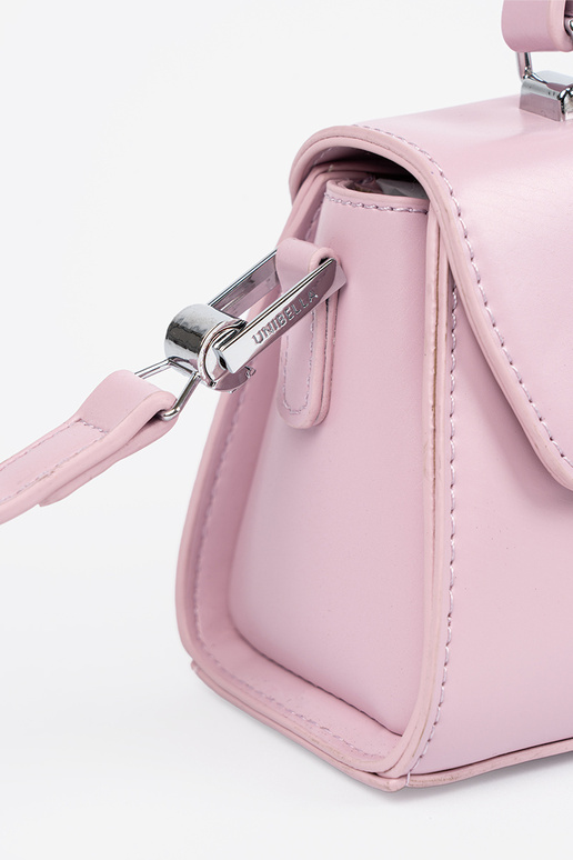 pink little Handbag na ramie z rączką