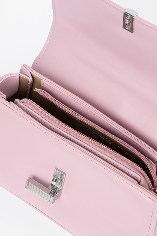 pink little Handbag na ramie z rączką