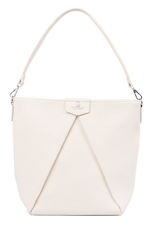 Handbag on shoulder brightlybeige
