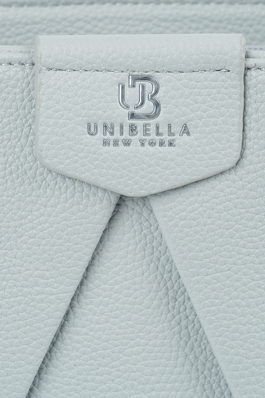 Handbag on shoulder blue