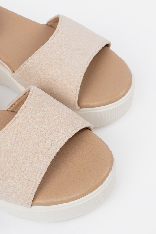 ivory sandals Inomens na Inhite...