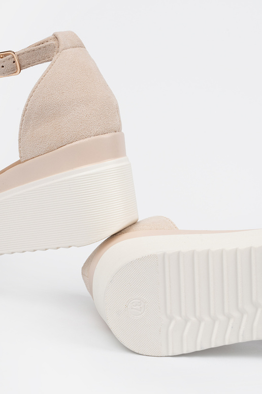 ivory sandals Inomens na Inhite...