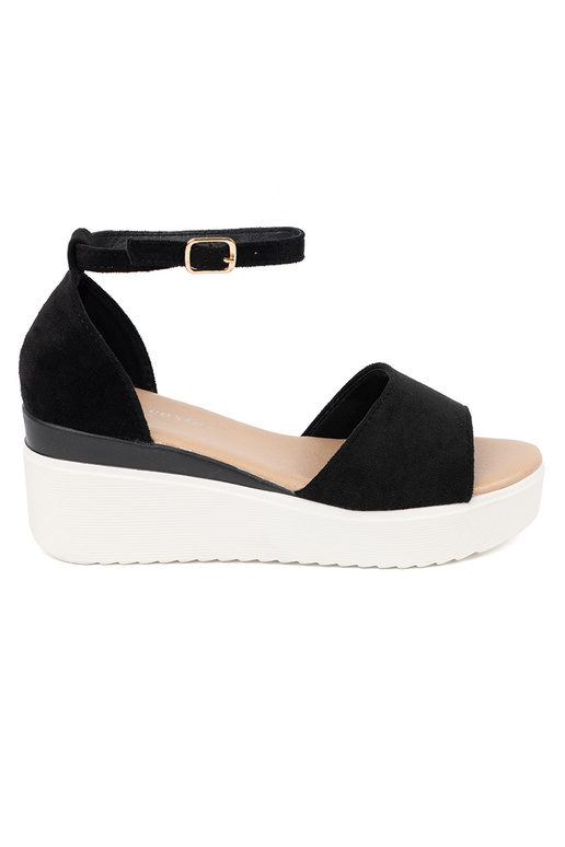 black sandals Inomens na Inhite...