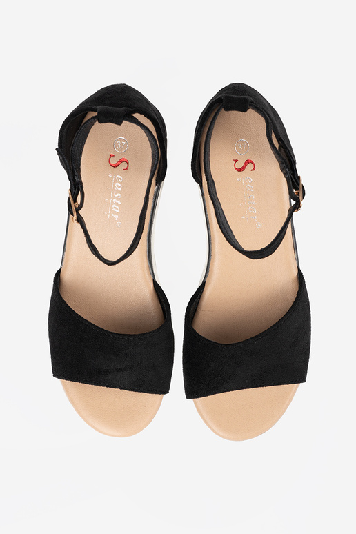 black sandals Inomens na Inhite...