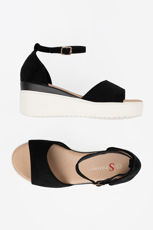 black sandals Inomens na Inhite...