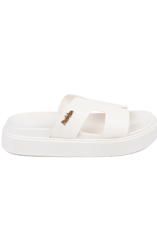 Slippers Inomens Inhite color Inith...