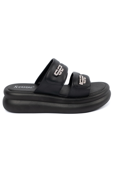 black slippers Inomens...