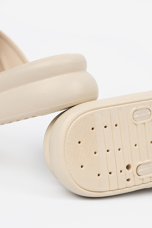ivory slippers Inomens Inith platform ivory slippers Inomens Inith platform