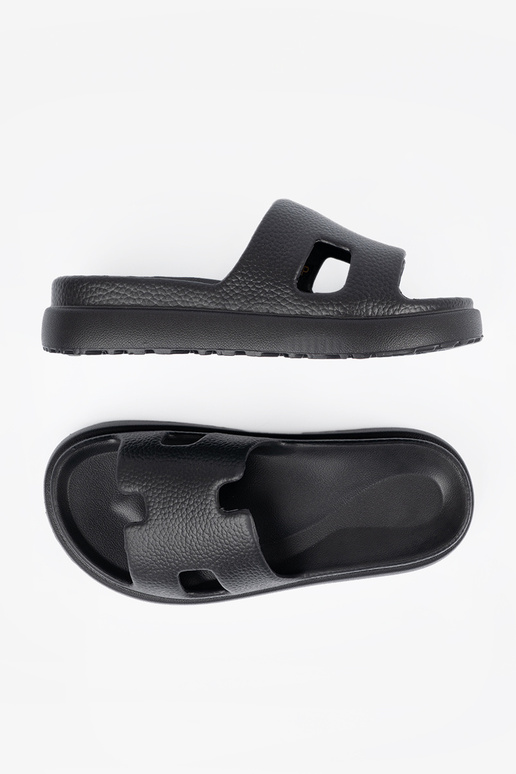 Slippers Inomens Inith platform black Slippers Inomens Inith platform black