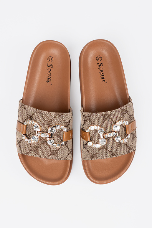 BroInn color slippers ze zdobieniem BroInn color slippers ze zdobieniem